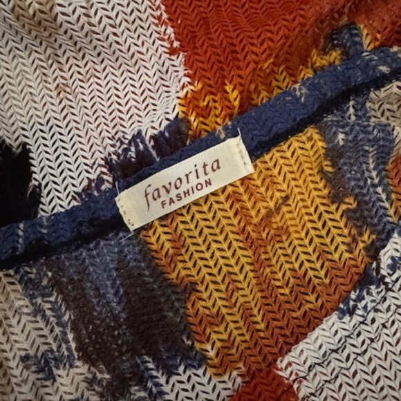 Top Boho Ligero Estampado Artístico (Boho Lightweight Art Print Top) - Picture 7 of 7